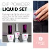 Revel Nail Dip Powder Liquid Set - Dip Powder Base
