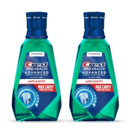 Crest Pro-Health Advanced Maximum Cavity Protection Mouthwash - Mild Mint - 2x1L