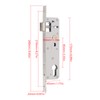 Stainless Steel Mortice Sash Lock, 85MM Center Door 30MM Backset