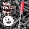 BOHUIZ 5/16 Inches Hex Socket Wrench Screwdriver, High-Carbon Steel Hex