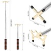 Retractable Billiards Cue Stick Bridge, Non-Slip Cue Pool with Replaceable