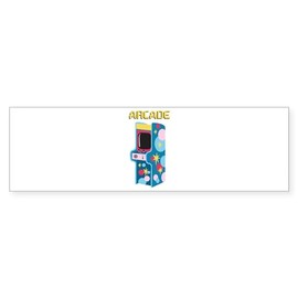 CafePress Arcade Games Bumper Sticker Sticker (Bumper 50 pk)