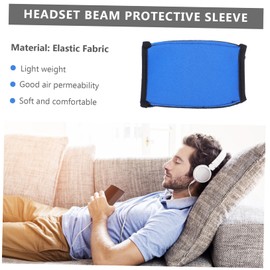 Gatuida 1pc Headphone Headband Sleeve Compatible Wh- Easy to Install Headset Cover and Practical Headphone Pad Protector