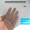 YAGJIA 6PACK 304 Stainless Steel Metal Mesh Screen, 12"x8"(30x21cm) Vent