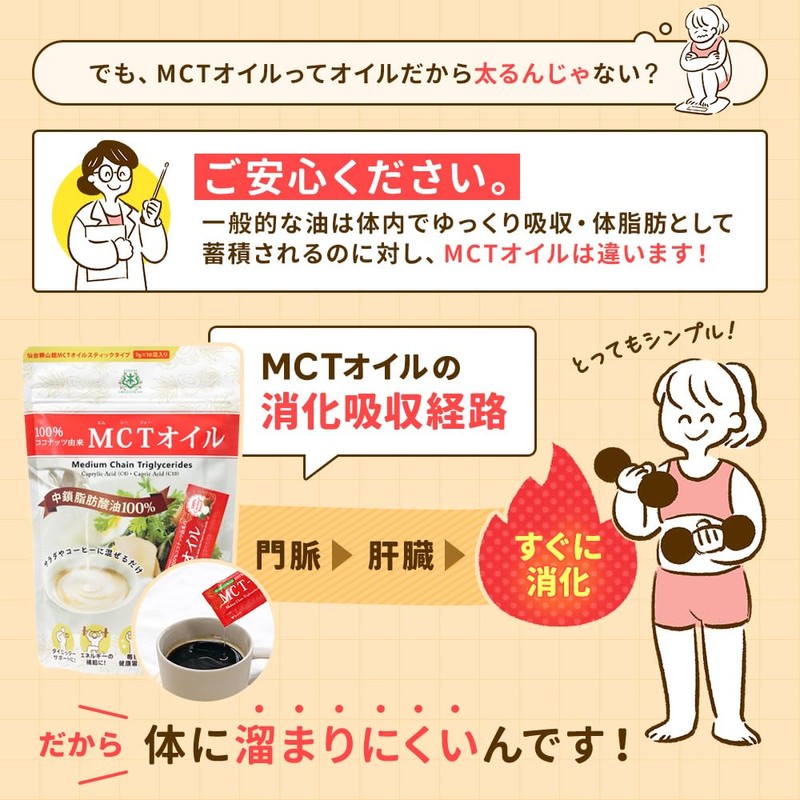 Sendai Shōzankan MCT Oil, Stick Type