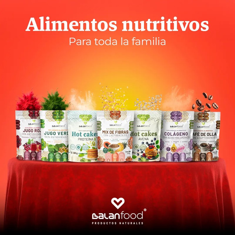Colágeno Balanfood Hidrolizado con Ácido Hialurónico y Biotina Sin Sabor