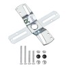 sourcing map Light Crossbar Kit 4 Inch Cross-Shaped Mounting Bracket