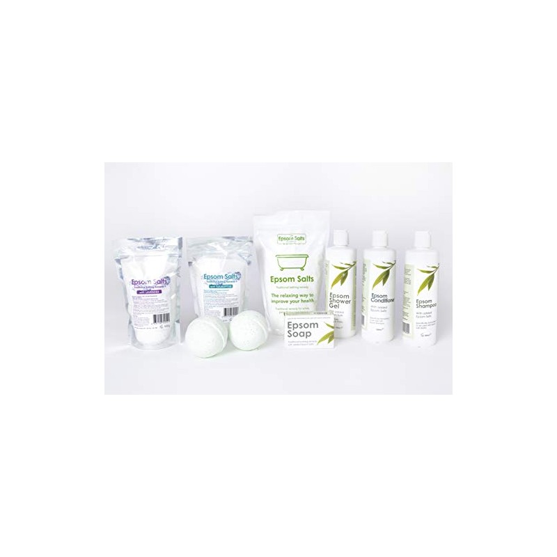 Epsom Salts Hair and Bath Set Christmas Gift 2