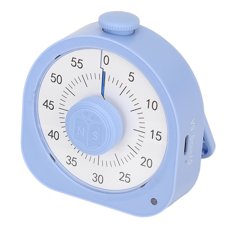 60 Minute Visual Timer for Kids Adults with Two Reminder