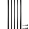 Deck Balusters, 32"x0.8" 101 PCS Aluminum Deck Railing, Aluminum Alloy