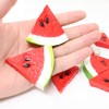 Honbay 8PCS Fake Watermelon Slices Plastic Artificial Watermelon Blocks Fruit