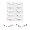 ISHR Lower Eyelashes, Thin Transparent Axis Handmade False Eyelashes, Natural,