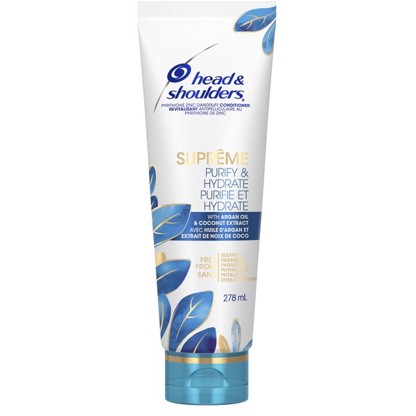 Head & Shoulders Supreme Purify & Hydrate Hair & Scalp Conditioner 278 mL