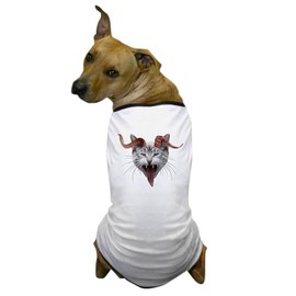 CafePress Krampus Cat Dog T Shirt Dog T-Shirt, Pet Clothing, Funny Dog Costume