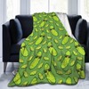 Homieblanket Pickle Blanket for Women Men, Cute Pickle Themed Design