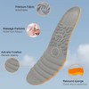 Shoe Insoles for Men, Upgraded Foam Shoe Inserts, Providing All