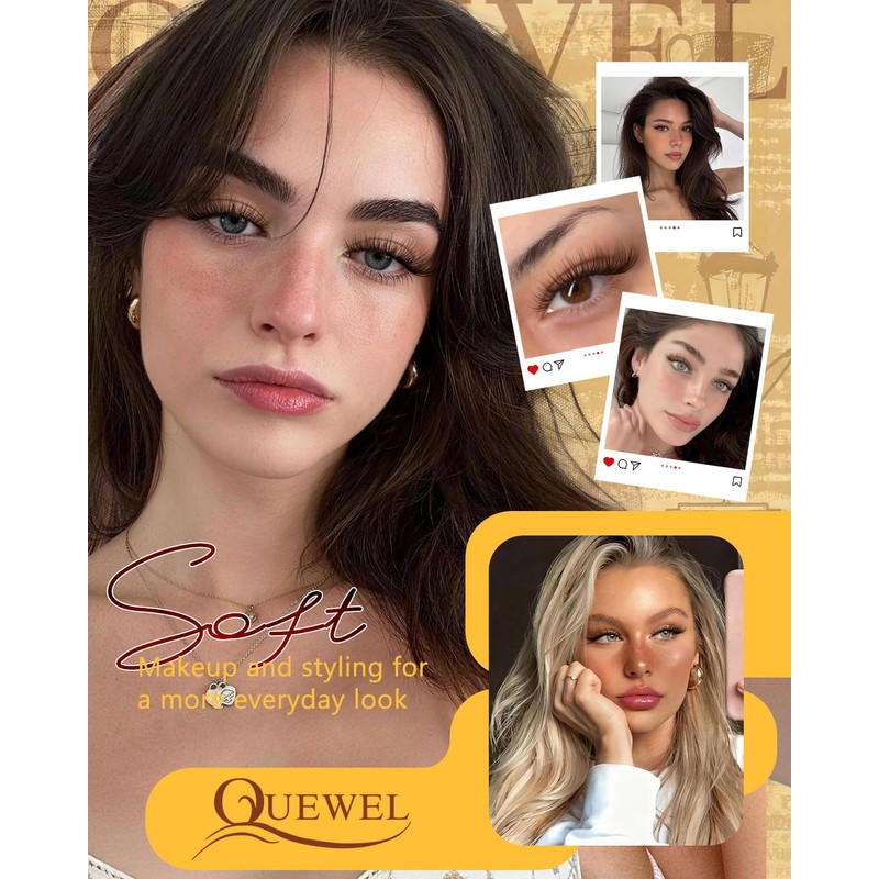 Lash Clusters Wispy Eyelash Clusters 300 Pcs Natural Cluster Eyelash