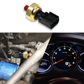 Rebvugr Engine Oil Pressure Sensor Sender Switch, Replaces OEM #5149064AA 5149062AA 56028807AB Oil Pressure Sending Unit Socket, Transmission Oil Pressure Switch Fit for Dodge, Jeep, Chrysler, Ram