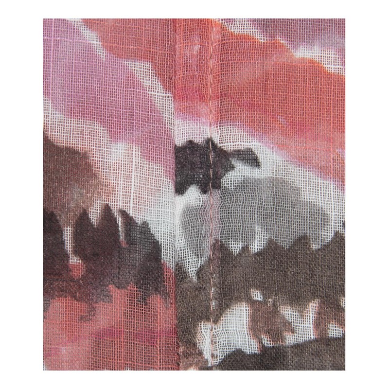 Majea Women's Loop Scarf, Tube Scarf, Neck Scarf - Pink