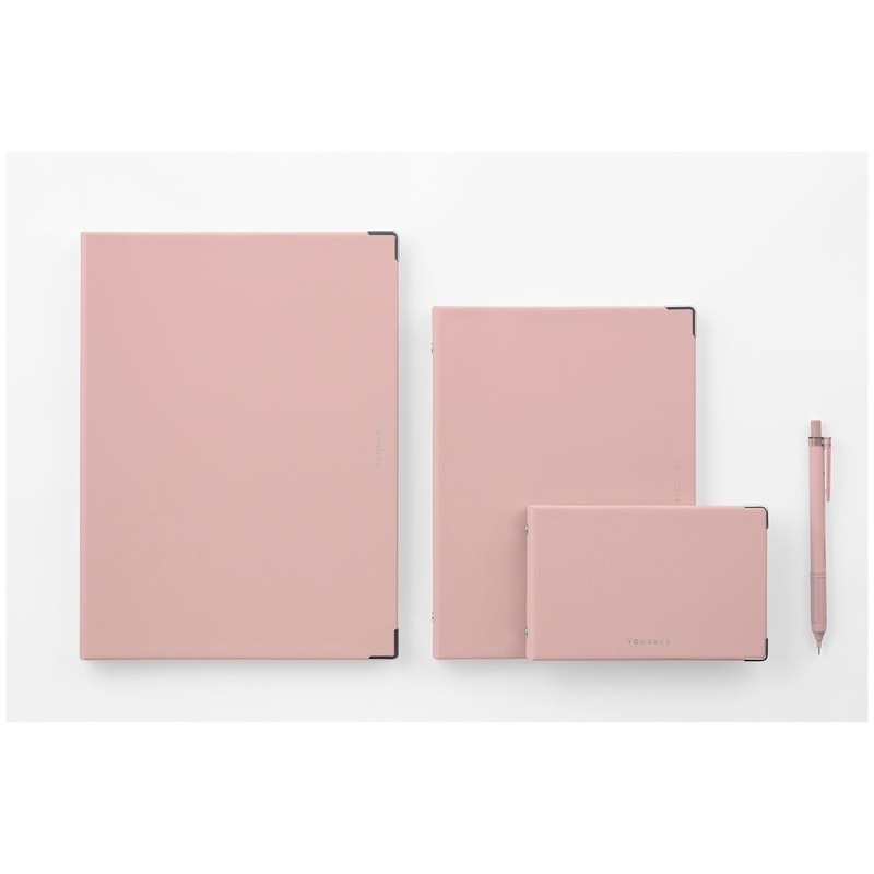 Maruman FM64-38 Loose Leaf Binder, Yuance Mini, 5 Holes, Light