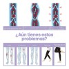 2 Pares Medias Médicas Compresión Piernas Muslos, 23-32 M
