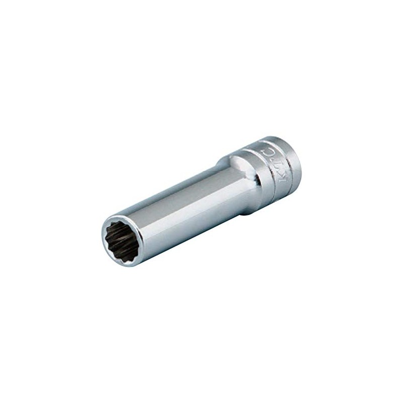 京都機械工具(KTC) ディープソケット 9.5mm (3/8インチ) B3L-15W-S