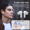WeurGhy Bluetooth Headphones, Wireless Bluetooth 5.3 In-Ear Headphones with 4
