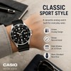 Casio Men's MDV106-1AV 200M Black Dive Watch (MDV106-1A)