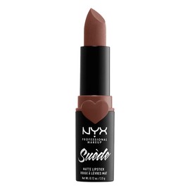 NYX Professional Makeup Lipstick - Suede Matte Lipstick, Super Light & Powder Lipstick, Intense Matte Finish, 3.5 g, Free Spirit 04