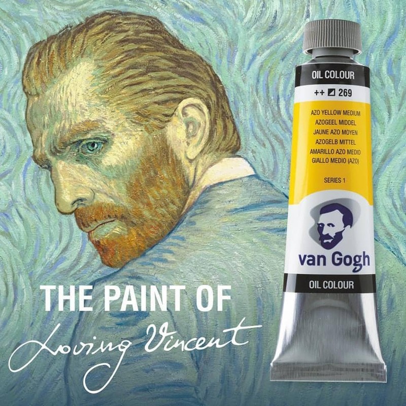 Van Gogh Oil Paints - Set of 10, Assorted Colors,
