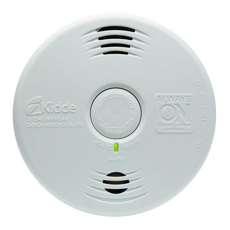 Kidde Smoke & Carbon Monoxide Detector, 10-Year Battery, Voice Alerts