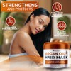 BELLISSO Mascarilla Marroquí de Aceite de Argán - Hidratante Acondicionamiento