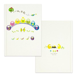 nami nami [Diary] 1 Year Liked Diary / Seven Owls Close Pin Gift Miscellaneous Goods Girly Illustration Goods Mail Order
