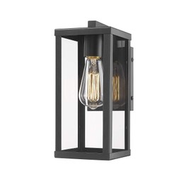 Odeums Outdoor Wall Lantern, Exterior Wall Mount Lights, Outdoor Wall Sconces, Wall Lighting Fixture (1 Pack)