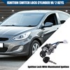 X AUTOHAUX No.819003XF00 Car Ignition Switch Lock Cylinder with 2