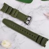 Waterproof Natural Resin Replacement Watch Band for Casio Sport SGW-100
