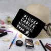 Livel lhood PLUGS CABLES & CHARGERS Makeup Bag Cute Small