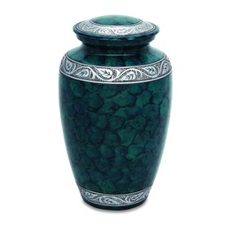 Urnsdirect2U Middleton Adult Urn, Royal Green