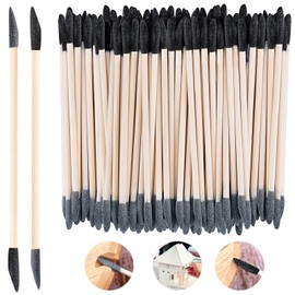 70 PCS Sanding Sticks, Sanding Twigs, Model Sanding Sticks, Double Head 150/280 Grit for Plastic Models, Wood Products, Fine Parts, Nail Art, 5.5 * 0.27 INCH