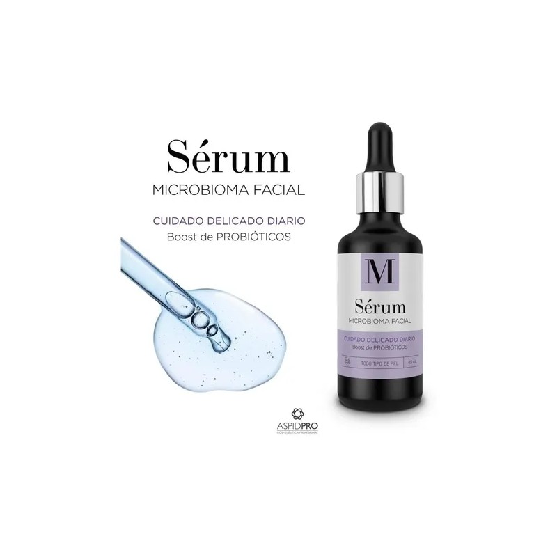 Serum Microbioma Facial Aspidpro Probioticos