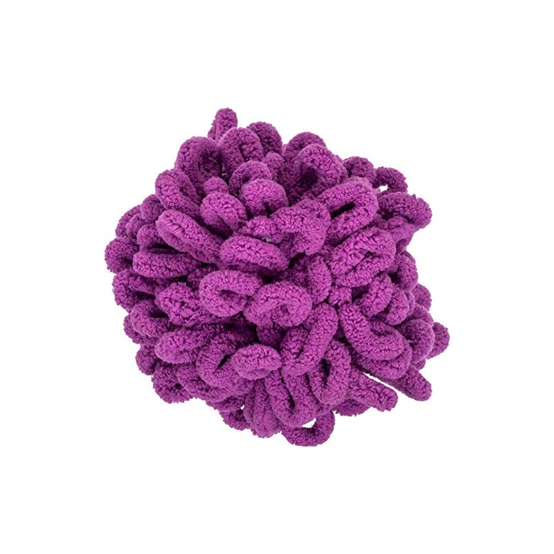 Red Heart E884.0115 Loop-It - Ovillo de lana, Berry Gorgeous,