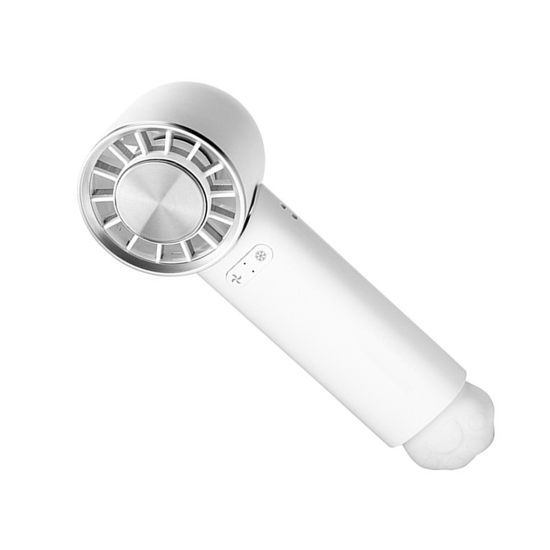 Foldable Ice Cooling Fan 3 Gear Speed USB Rechargeable Handheld