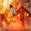 3D Printing Rocket Lamp Innovative Bedside Table Light USB Charging