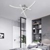 18W 105LED Ceiling Light Wavy Ceiling Lamp for Living Room
