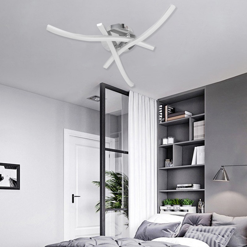 18W 105LED Ceiling Light Wavy Ceiling Lamp for Living Room