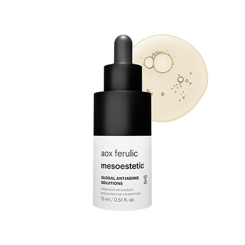 Mesoestetic AOX Ferulic Antioxidant Anti-Ageing Serum 15ml with Glutathione and