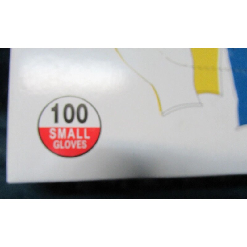 OMAR 100 Small Vinyl Gloves Powder Free Disposable Premium Food