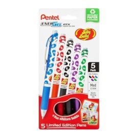 Pentel Energel Rtx Retractable Liquid Gel Pen, Jelly Belly Limited Edition, 0.7M