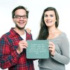 Mr. & Mrs. Panda Mauspad Spruch Heimweh Kühlschrank - Geschenk,