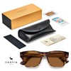 CARFIA Fashion Polarised Mens Sunglasses UV400 Protection Modern Retro Acetate